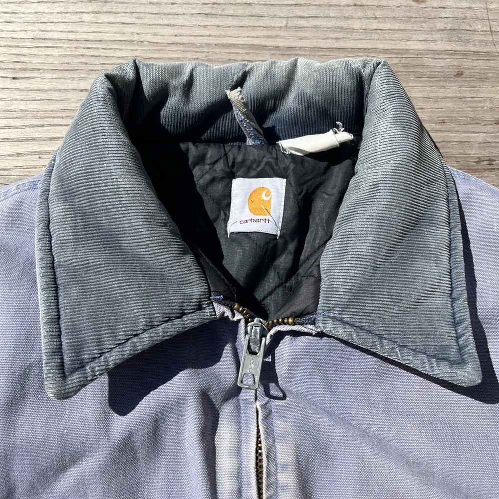 Vintage Mens Carhartt Quilt Lined Chore Jacket - Size XXL